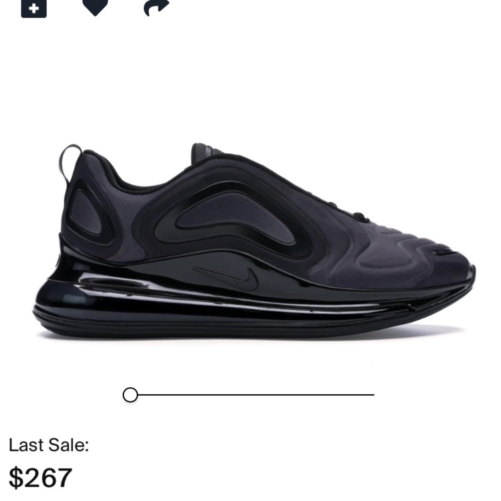 NWT NIKE AIR MAX 720 ‘TOTAL ECLIPSE’ black/black/anthracite AO2924 004 😍🔥💫💨